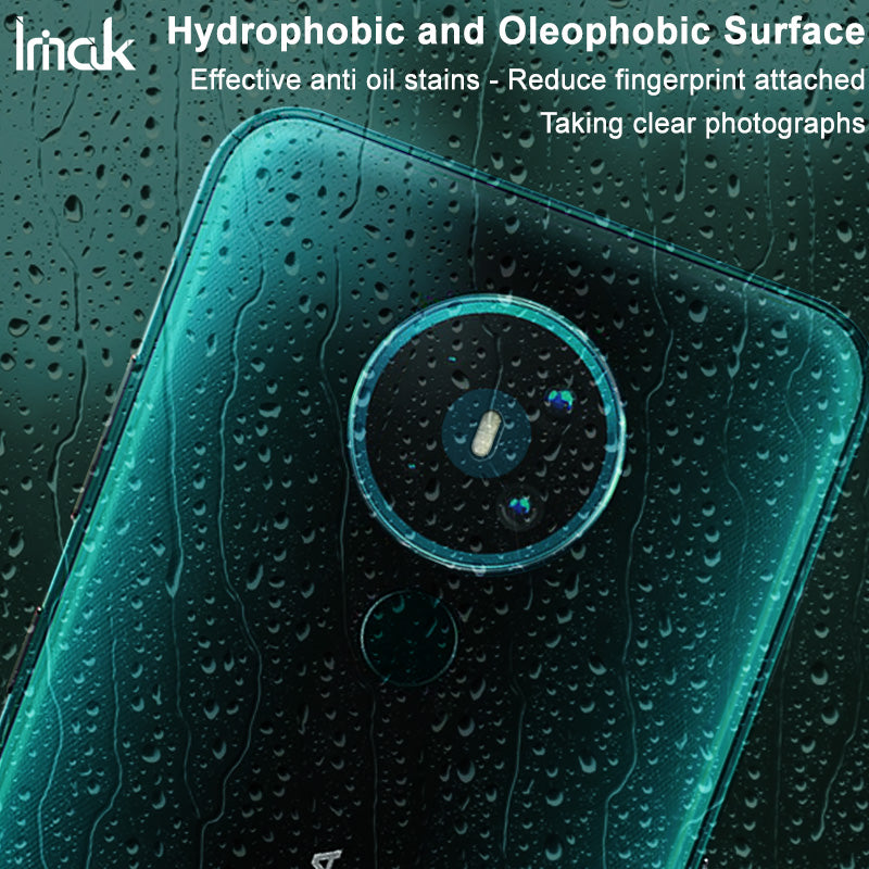 IMAK 2Pcs Pack High Definition Glas Lens Film til Nokia 5.3 IMAK 2Pcs Pack High Definition Glas Lens Film til Nokia 5.3